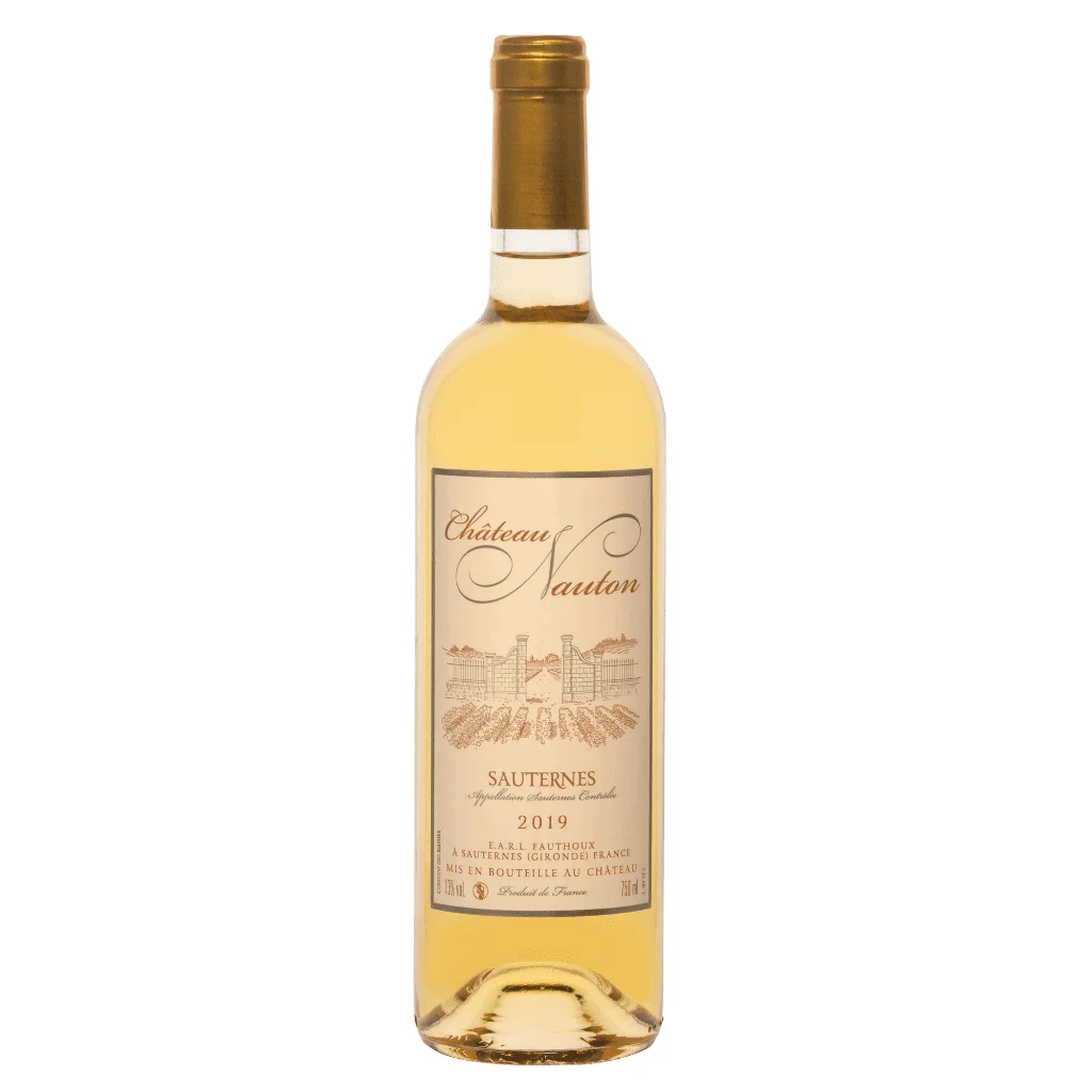 Château Nauton Sauternes 2019 Bottle